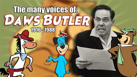 Many Voices of Daws Butler (Yogi Bear / Huckleberry Hound / AND MORE!) | Daws butler, History ...