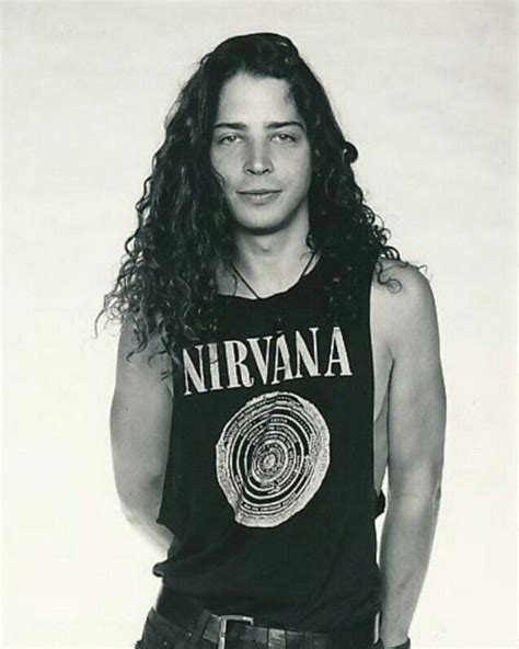 Soundgarden's singer/rhythm guitarist Chris Cornell, 1989. | Chris ...