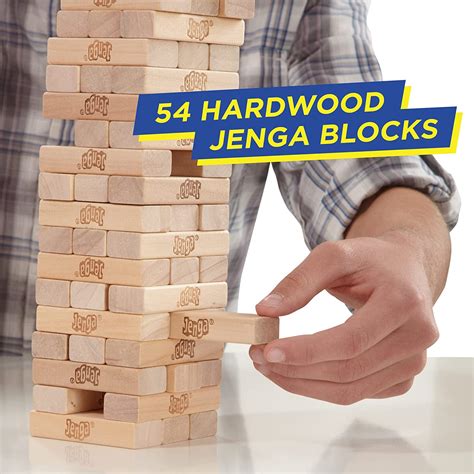 Hasbro Gaming: Jenga Classic Game – Blue Balloon Toys