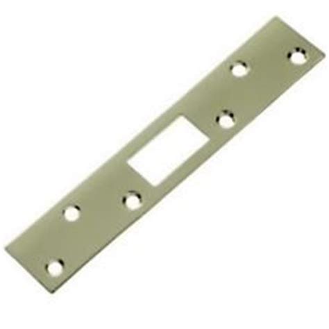 Deadbolt Strike Plate, Brass - 6 in. - Walmart.com - Walmart.com