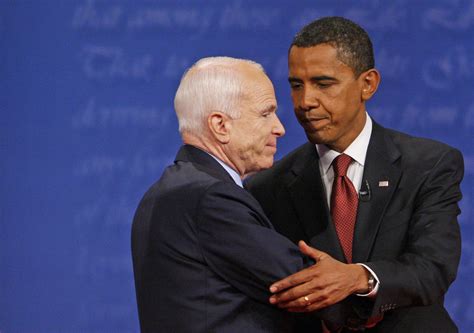 John McCain defended Barack Obama as 'decent family man' on 2008 ...