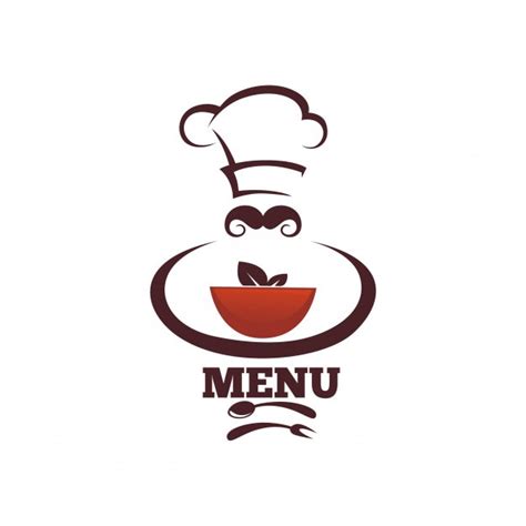 Menu logo | Premium Vector