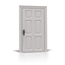 Stick Figures Pulling On Door | 3D Animated Clipart for PowerPoint ...