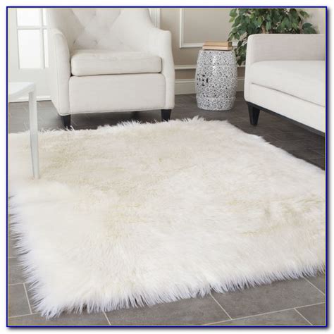 White Faux Fur Rug Large - Rugs : Home Design Ideas #a5Pjw5Vn9l62288