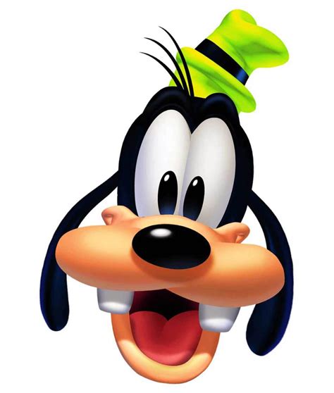 Goofy Official Disney 2d Card Face Mask | Goofy disney, Disney characters goofy, Goofy face