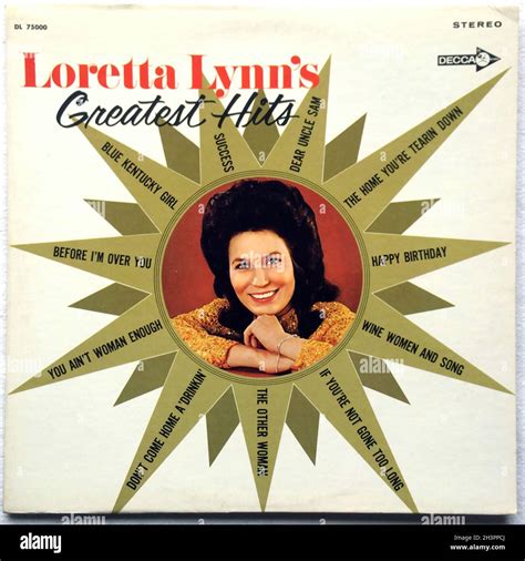 1960s Loretta Lynn Vinyl Lp - Original Vinyl Record 02 Stock Photo - Alamy