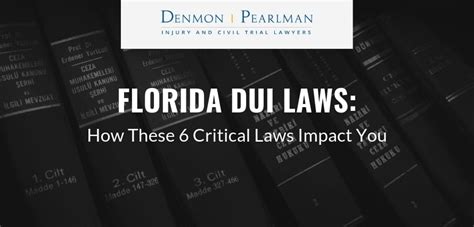 Florida DUI Laws: How These 6 Critical Laws Impact You - crimelawyertampabay.com