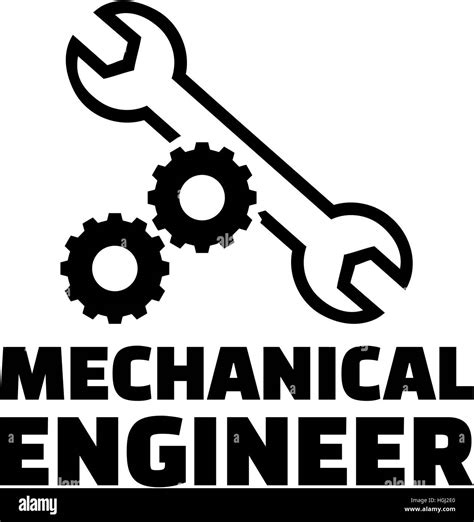 Mechanical logo Black and White Stock Photos & Images - Alamy