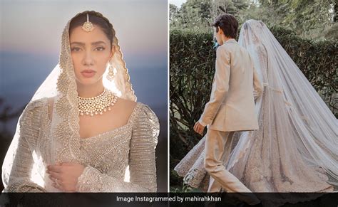 Mahira Khan's Son Azlan Walked Her Down The Aisle At Her Wedding