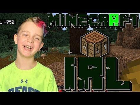 Minecraft IRL - Making a Crafting Table | Craft table, Minecraft, Crafts