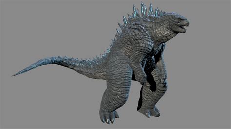 Godzilla2014 fans artwork - 3D model by rinnong [d7d5089] - Sketchfab