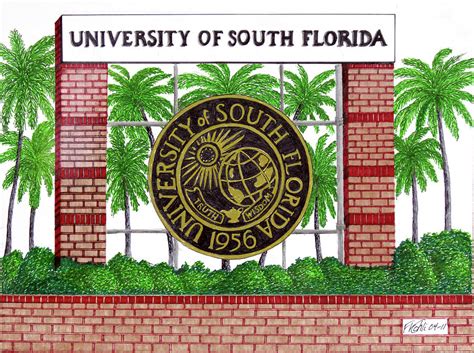 University Of South Florida by Frederic Kohli