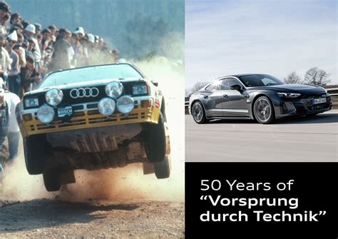 A Slogan with History: Audi marks 50 Years of “Vorsprung durch Technik ...