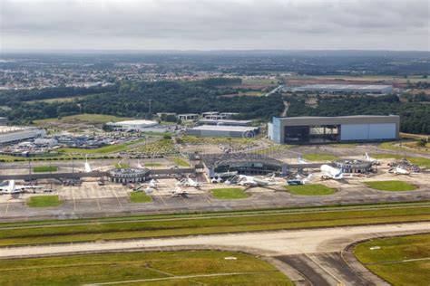 Airbus Headquarters Toulouse Airport in France Aerial Photo Editorial ...