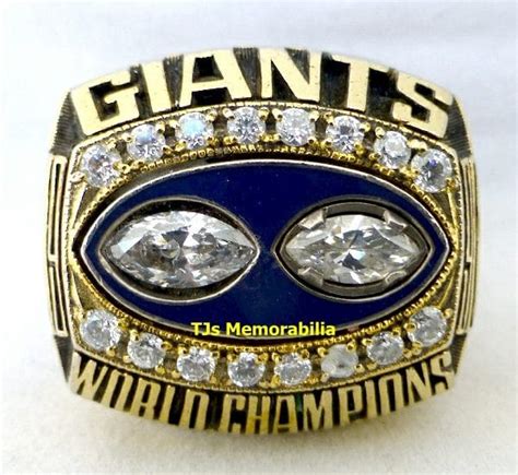 1990 NEW YORK GIANTS SUPER BOWL XXV CHAMPIONSHIP RING-1 - Buy and Sell Championship Rings