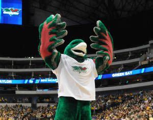 UW Green Bay Phoenix mascot, Phlash the Phoenix. | Wisconsin green bay ...