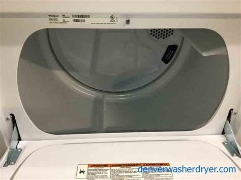 Large Images for Full-Size Washer Dryer Set by Whirlpool, Electric, Energy Star, 1-Year Warranty ...