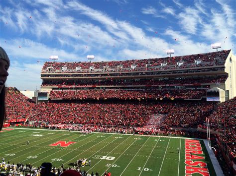 Memorial Stadium | Soccer field, Nebraska cornhuskers, Stadium