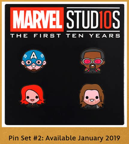 Marvel Emoji Pin Sets at Disney Movie Rewards - Disney Pins Blog