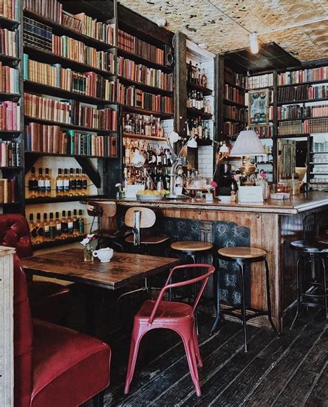 Pin by hannah catherine on Bookshop1 | Bookstore cafe, Cozy coffee shop, Home library design