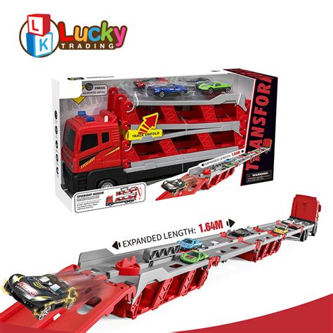 Car Transporter Truck Toy Set Mega Hauler Carrier Trucks - Car Transporter Truck and Truck Toy ...