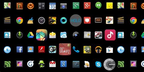 free apps for android: Beautify Your Android Phone With These 5 Stunning Custom Icon Packs