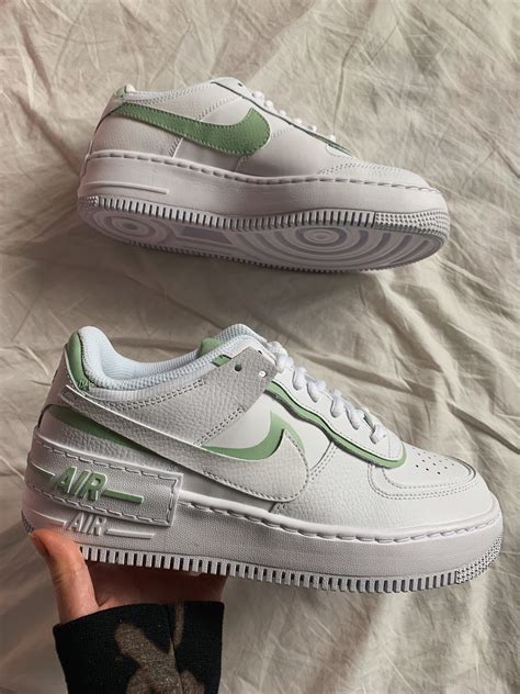 Sage Green Shadow Custom Air Force 1's (AF1s)