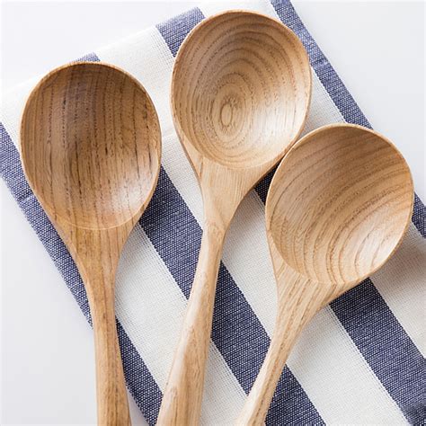 Large Solid Wood Serving Spoons Long Handled Ladle Big Spoon For Soup – House.Boutique