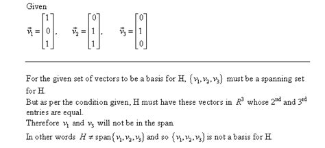 linear algebra - Why do these vectors not span the given space? - Mathematics Stack Exchange