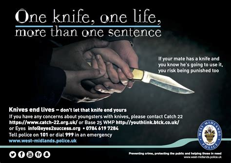 Highfields supports police anti-knife crime campaign — Highfields School, Wolverhampton