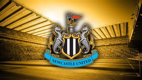 Download Newcastle United FC Logo Stadium Wallpaper | Wallpapers.com