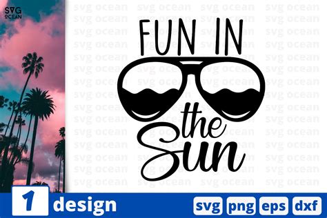 1 FUN IN THE SUN svg bundle, quotes cricut svg By SvgOcean | TheHungryJPEG