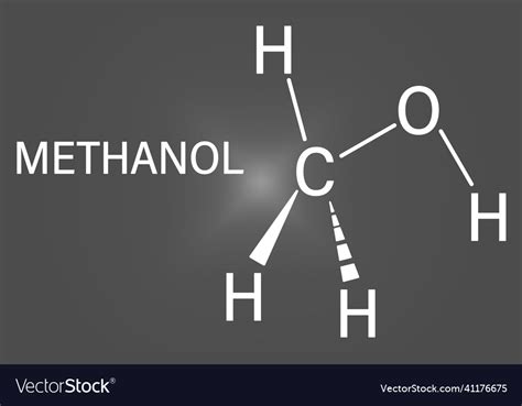 Methanol Skeletal Structure