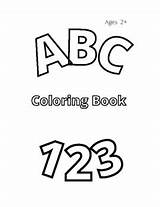ABC 123 Coloring Book By The Fed Up Teacher  TPT sketch template