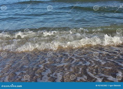 High tide stock photo. Image of beach, summer, maritime - 92182382