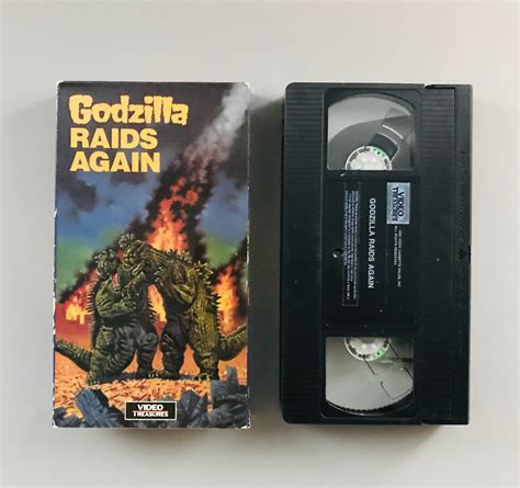 Godzilla Raids Again 1955 Vintage VHS Tape VCR Movie Classic - Etsy