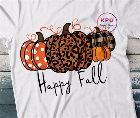 Happy Fall PNG Pumpkins PNG Happy Fall Yall Png in | Etsy