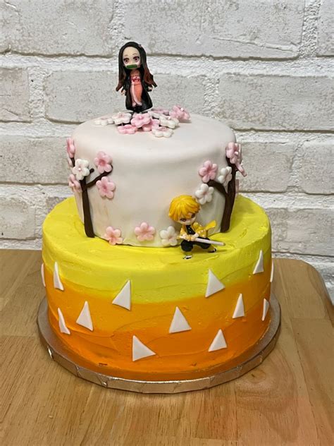 Demon Slayer Cake | Anime cake, Cake, Birthday cake