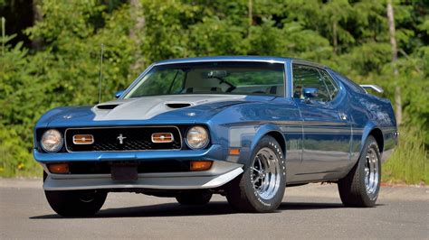 1971 Ford Mustang Mach 1 Fastback | F144 | Monterey 2019