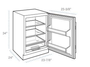 Under the counter Refirigerator | Mini fridge dimensions, Fridge sizes, Fridge dimensions