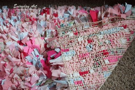 Everyday Art: DIY Handmade Rag Rug Tutorial