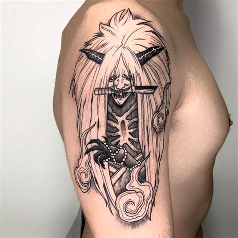 Shinigami | Tattoos, Black tattoos, Naruto tattoo