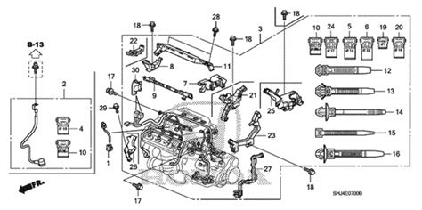 2007 Honda Odyssey Engine Parts Diagram | Reviewmotors.co