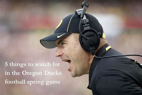 Oregon Ducks spring game: 5 things to watch for - oregonlive.com