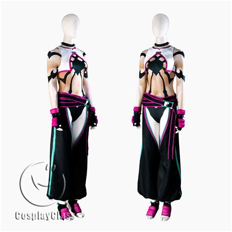 Street Fighter 6 Han Juri Cosplay Costume - CosplayClass