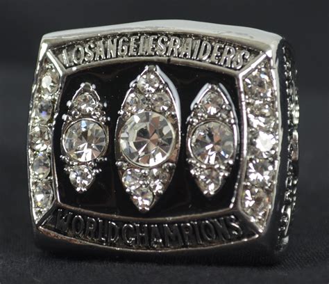 Lot Detail - Al Davis Super Bowl XVIII Oakland Raiders Replica Ring