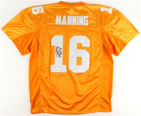 Peyton Manning Signed Tennessee Volunteers Jersey (JSA COA) | Pristine ...