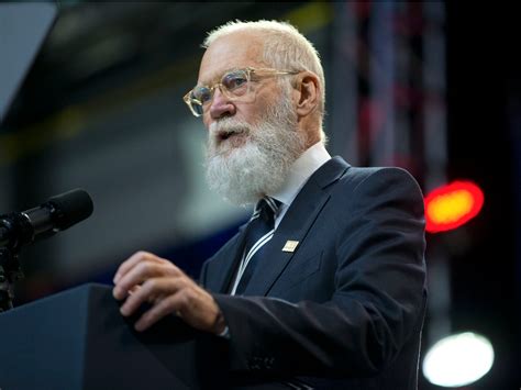 Former 'Late Show' band leader explains David Letterman retirement beard - Business Insider