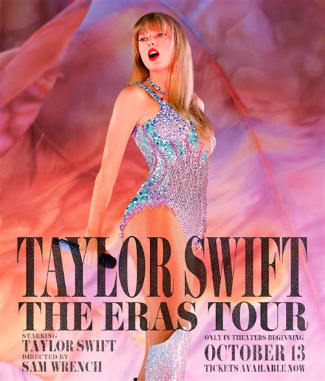 Taylor Swift Concert Film to Bring Eras Tour to Theaters This Fall