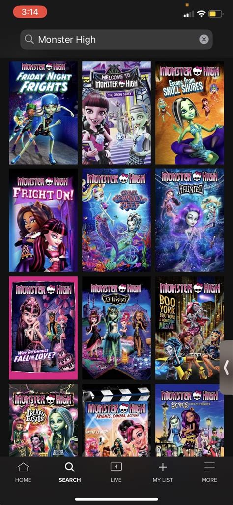 All The Monster High Movies Streaming Oct 1st on Paramount + : r ...